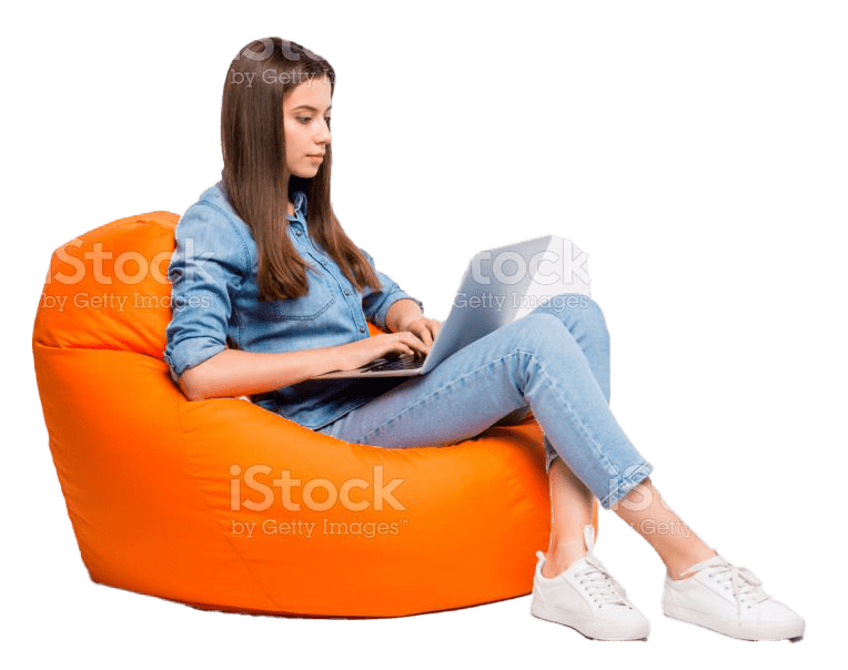woman-in-orange-seat